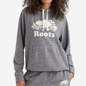 Roots Salt & Pepper Kanga Hoodie | med